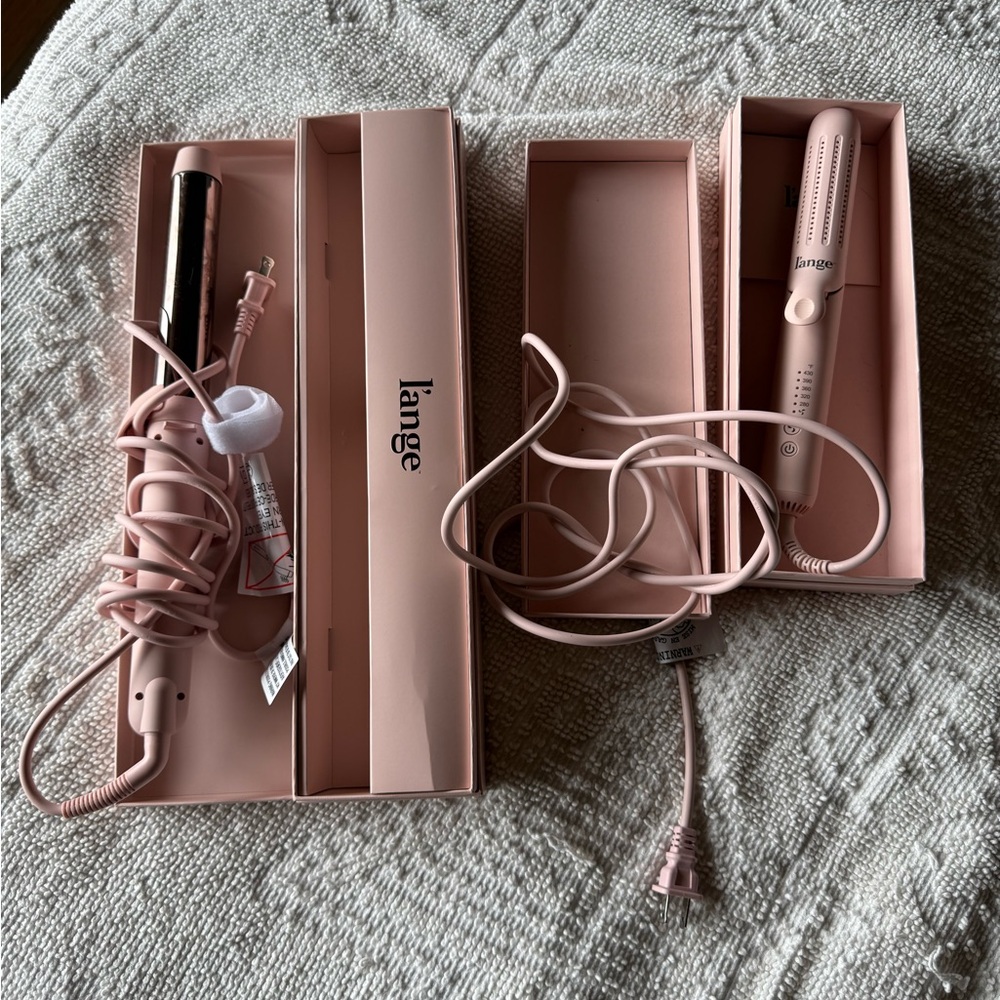 L'ange Pink Hair Styling Set
